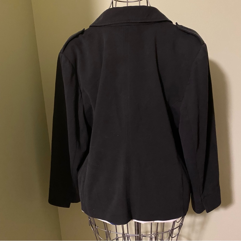 Chico's Black Two Button Blazer Jacket Chico's 4 … - image 3